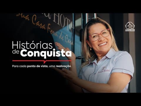 Cliente da Ademicon no episódio "Construindo um Hotel com Consórcio Ademicon - Histórias de Conquista" do quadro Histórias de Conquista.