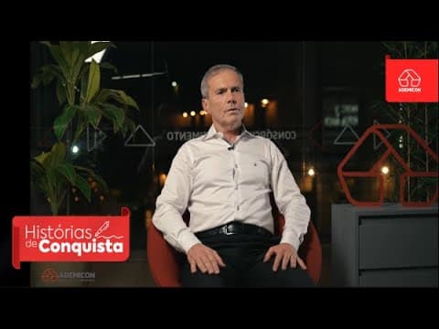 Cliente da Ademicon no episódio "Investimento Planejado em Imóveis e Aposentadoria - Histórias de Conquista" do quadro Histórias de Conquista.